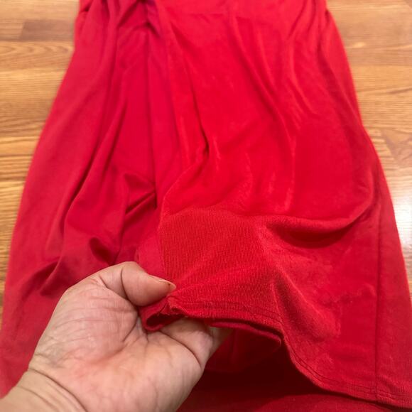 Katie May LA Bodycon  ARYA LONG GOWN IN SCARLETT RED SIZE M - Picture 9 of 13